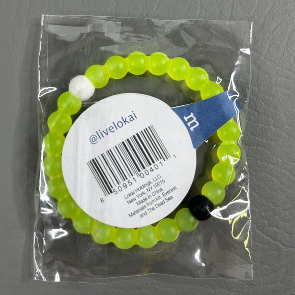 Lokai Bracelets Neon Yellow Theme New Sealed NWT - Picture 2 of 3